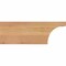 Ekena Millwork Huntington Smooth Rafter Tail, Western Red Cedar, 5 1/2"W x 6"H x 16"L RFT06X06X16HUN00SWR - alternate 4